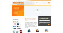 Desktop Screenshot of bookmygroup.com